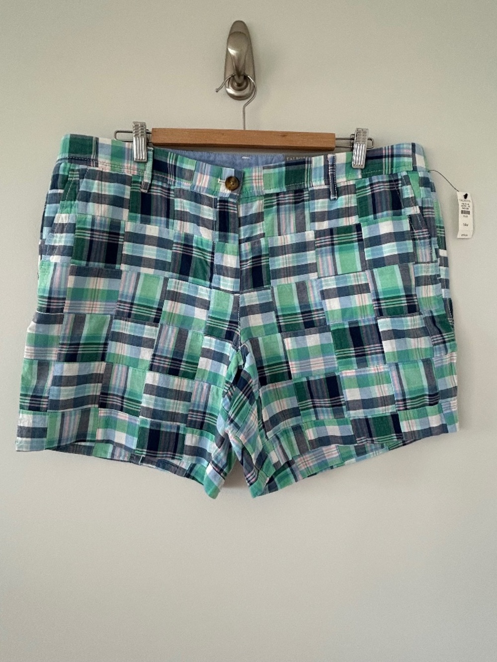 NWT Talbots Relaxed Chino Short 7" Modern Madres- Sz 14W